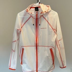 Oakley Translucent Skyline Shell Jacket White Women's XS